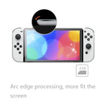 ฟิล์มกันรอยนิ้วมือสำหรับหน้าจอเครื่องเล่นเกม Nintendo Switch OLED รุ่น KJH NS-062, NS-062