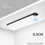 โคมไฟ LED อัจฉริยะไร้สาย ตรวจจับร่างกายมนุษย์ อัตโนมัติ, ขนาด 20 ซม., 40 ซม., 60 ซม., 80 ซม.