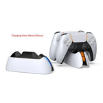 ฐานชาร์จจอยเกมแบบสัมผัสพร้อมไฟแสดงสถานะ DOBE TP5-05103 สำหรับ PS5, TP5-05103