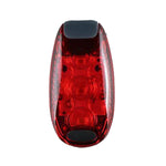 ไฟท้ายจักรยานสำหรับปั่นกลางคืน แสงอบอุ่น สี: LED แดง 3 ดวง, LED แดง 3 ดวง, LED น้ำเงิน 3 ดวง, LED เขียว 3 ดวง, LED แดง 5 ดวง, LED น้ำเงิน 5 ดวง, LED เขียว 5 ดวง