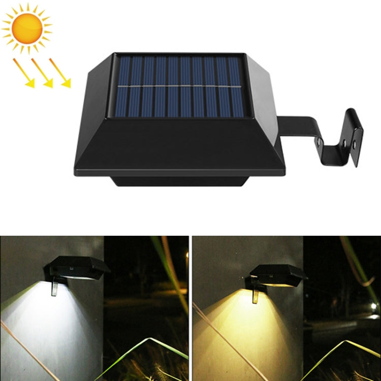 โคมไฟติดผนังบันไดราวกันตกกลางแจ้งพลังงานแสงอาทิตย์ 12 LED สีดำ-ไฟสีขาว, สีดำ-ไฟอุ่น, สีขาว-ไฟสีขาว, สีขาว-ไฟอุ่น