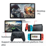 จอยเกมไร้สาย L-0326 สำหรับ Switch Pro, สไตล์:, สีดำ, เขียวชมพู, ดำ - ฟังก์ชันครบ + NFC + ปลุกเครื่อง (1:1), เขียวชมพู - ฟังก์ชันครบ + NFC + ปลุกเครื่อง (1:1), สีดำ - รุ่น HD ฟังก์ชันครบ, สีเขียว - รุ่น HD ฟังก์ชันครบ