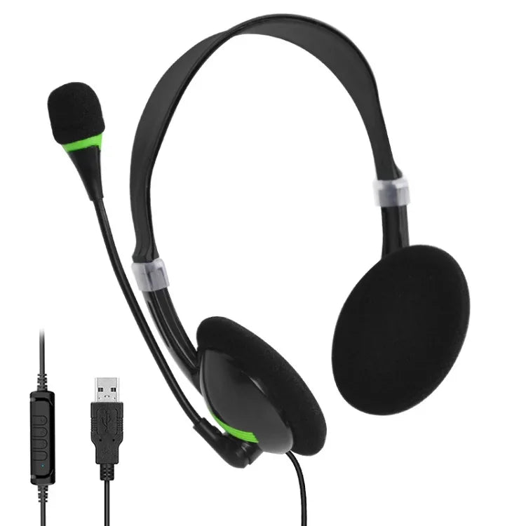 สาย USB440 สากลสำหรับคอมพิวเตอร์ หูฟังสวมศีรษะ ไฟฟ้า เพลง เสียง