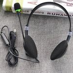 สาย USB440 สากลสำหรับคอมพิวเตอร์ หูฟังสวมศีรษะ ไฟฟ้า เพลง เสียง