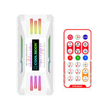 พัดลมระบายความร้อน PWM 5V ARGB COOLMOON CM-MPAC พร้อมรีโมทสำหรับเคสพีซี สไตล์: 4-in-1 (สีขาว), 4-in-1 (สีดำ), คอนโทรลเลอร์ 3-in-1 (สีขาว), คอนโทรลเลอร์ 3-in-1 (สีดำ)