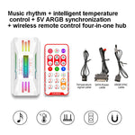 พัดลมระบายความร้อน PWM 5V ARGB COOLMOON CM-MPAC พร้อมรีโมทสำหรับเคสพีซี สไตล์: 4-in-1 (สีขาว), 4-in-1 (สีดำ), คอนโทรลเลอร์ 3-in-1 (สีขาว), คอนโทรลเลอร์ 3-in-1 (สีดำ)