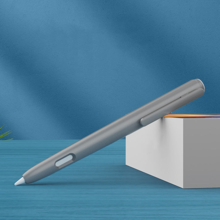 กล่องใส่ปากกาสไตลัสแบบกดสองครั้งอัตโนมัติ สำหรับ Apple Pencil 2, สีเทา, สีขาวมุก, สีชมพู, สีเขียวทหาร, สีเทาอวกาศลึก, สีน้ำเงิน, สีเขียวหญ้า, สีม่วง