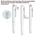 กล่องใส่ปากกาสไตลัสแบบกดสองครั้งอัตโนมัติ สำหรับ Apple Pencil 2, สีเทา, สีขาวมุก, สีชมพู, สีเขียวทหาร, สีเทาอวกาศลึก, สีน้ำเงิน, สีเขียวหญ้า, สีม่วง