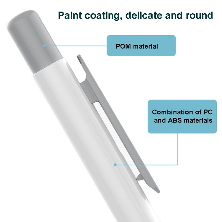 กล่องใส่ปากกาสไตลัสแบบกดสองครั้งอัตโนมัติ สำหรับ Apple Pencil 2, สีเทา, สีขาวมุก, สีชมพู, สีเขียวทหาร, สีเทาอวกาศลึก, สีน้ำเงิน, สีเขียวหญ้า, สีม่วง