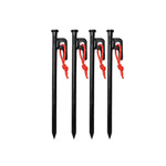 Outdoor Camping Windproof Fixed Canopy Ground Nails, 4 PCS 20cm, 6 PCS 20cm, 8 PCS 20cm, 10 PCS 20cm, 4 PCS 25cm, 6 PCS 25cm, 8 PCS 25cm, 10 PCS 25cm, 4 PCS 30cm, 6 PCS 30cm, 8 PCS 30cm, 10 PCS 30cm, 4 PCS 40cm, 6 PCS 40cm, 8 PCS 40cm, 10 PCS 40cm