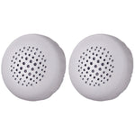 หูฟังครอบหูแบบตาข่าย 2 ชิ้นสำหรับ Jabra Evolve 20se / 30II / 40 / 65+ / 75+, สีดำ, สีเทา