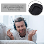 2 PCS Headset Sponge Earpads For Logitech G633 / G933, Black Gel