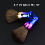 แปรงผมแตกหักชุบไฟฟ้า แปรงทำความสะอาดคอผมสี่ส่วน สีทอง สีเงิน สีม่วงไล่ระดับด้ามกลมสีเงิน ด้ามกลมสีทอง ด้ามกลมสีเหลืองไล่ระดับ ด้ามกลมสีเหลืองม่วงไล่ระดับ