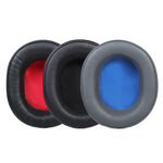 หูฟังครอบหนังโปรตีน 2 ชิ้นสำหรับ Audio-Technica ATH-WS660BT, สีดำ, สีดำ+แดง, สีเทา+น้ำเงิน