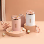 กล่องเก็บเครื่องประดับมัลติฟังก์ชัน 5 ชั้น HZ03, สีขาว, ชมพู, น้ำเงิน