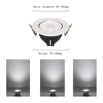 ไฟปลูกต้นไม้ LED สเปกตรัมเต็ม, 10w เจาะรู 80mm, 15w เจาะรู 95mm, 20w เจาะรู 120mm, 30w เจาะรู 150mm, 35w เจาะรู 150mm, 40w เจาะรู 150mm