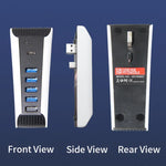 USB HUB 5-in-1 สำหรับเครื่องเล่น PS5, สำหรับ PS5 5-in-1