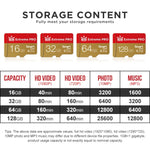 King Card RY032G518 การ์ดความจำสำหรับกล้องโทรศัพท์มือถือและการตรวจสอบ, 16GB, 32GB, 64GB, 128GB