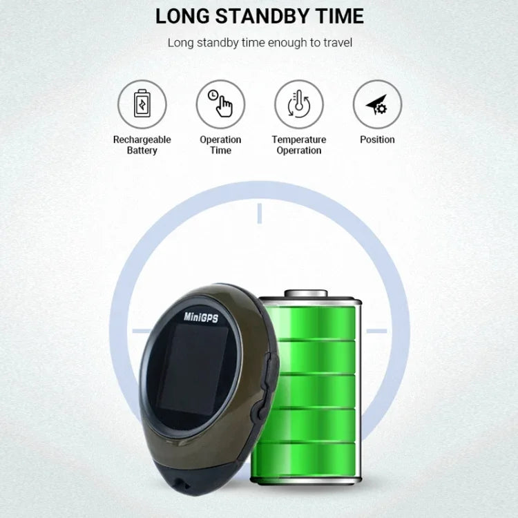 เครื่องติดตาม GPS ขนาดเล็ก เข็มทิศปีนเขากลางแจ้ง, KH-12