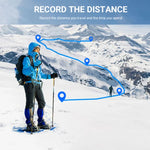 เครื่องติดตาม GPS ขนาดเล็ก เข็มทิศปีนเขากลางแจ้ง, KH-12