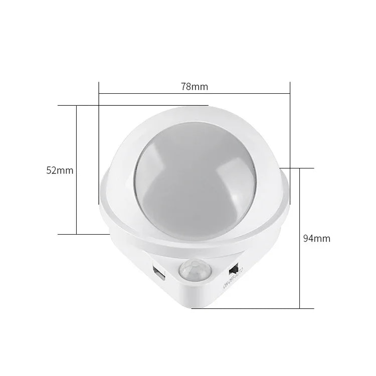 DMK-022PL LED Charge Automatic Stair Night Light, Yellow Light, White Light