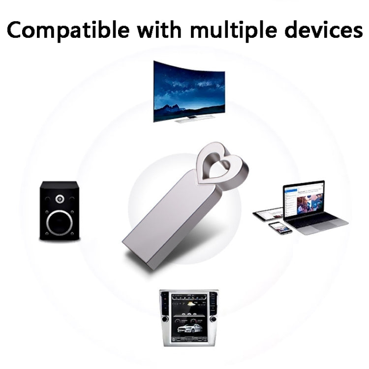 แฟลชไดรฟ์ USB 2.0 ความเร็วสูงรูปหัวใจ Zshqu2, 4GB, 8GB, 16GB, 32GB, 64GB, 128GB
