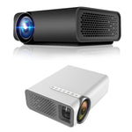 YG530 โปรเจคเตอร์ LED ขนาดเล็กสำหรับบ้าน ความละเอียด HD 1080P ปลั๊ก US, ปลั๊ก EU, ปลั๊ก UK, ปลั๊ก AU