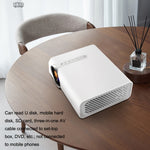 YG530 โปรเจคเตอร์ LED ขนาดเล็กสำหรับบ้าน ความละเอียด HD 1080P ปลั๊ก US, ปลั๊ก EU, ปลั๊ก UK, ปลั๊ก AU