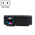 YG530 โปรเจคเตอร์ LED ขนาดเล็กสำหรับบ้าน ความละเอียด HD 1080P ปลั๊ก US, ปลั๊ก EU, ปลั๊ก UK, ปลั๊ก AU