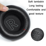 หูฟังครอบฟองน้ำหนังแท้ 2 ชิ้นสำหรับ B&O BeoPlay H7 / H9 / H9i, H7 / H9 / H9i (สีดำ), H7 / H9 / H9i (สีแอปริคอต)