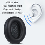 ปลอกหูฟังฟองน้ำหนังโปรตีน 2 ชิ้นสำหรับ Anker Soundcore Life, Q10 (สีดำ), Q10 (สีดำ+แดง), Q10 (สีน้ำเงิน+ส้ม), Q20 (สีดำ), Q30 (สีดำ), Q30 (น้ำเงินเข้ม), Q30 (ชมพูอ่อน), Q35 (สีดำ), Q35 (น้ำเงินเข้ม), สำหรับ Anker Soundcore Life Q35