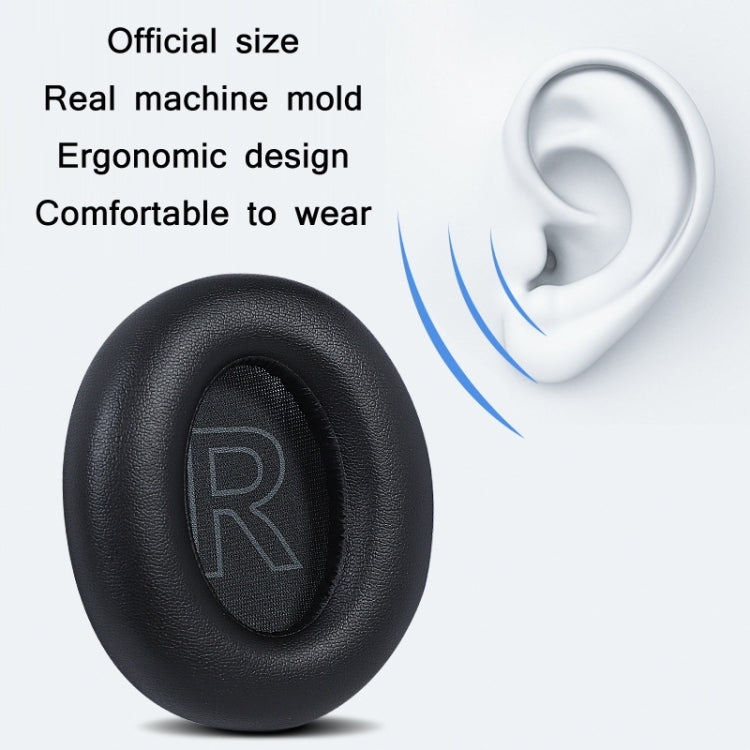 ปลอกหูฟังฟองน้ำหนังโปรตีน 2 ชิ้นสำหรับ Anker Soundcore Life, Q10 (สีดำ), Q10 (สีดำ+แดง), Q10 (สีน้ำเงิน+ส้ม), Q20 (สีดำ), Q30 (สีดำ), Q30 (น้ำเงินเข้ม), Q30 (ชมพูอ่อน), Q35 (สีดำ), Q35 (น้ำเงินเข้ม), สำหรับ Anker Soundcore Life Q35