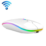 เมาส์ไร้สาย C7002 2400DPI 4 ปุ่ม มีไฟสีสันสดใส 2.4G สีขาว 2.4G ทองกุหลาบ 2.4G ดำ 2.4G เงินเทา โหมดคู่ สีขาว โหมดคู่ สีดำ โหมดคู่ สีเงิน โหมดคู่ สีทอง
