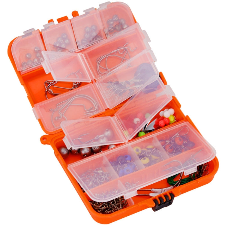 ชุดอุปกรณ์ตะขอปลาหมึกถนน 213 ชิ้น/ชุด สีส้ม, สีดำ