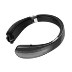 หูฟัง Bluetooth แบบพับได้คล้องคอ ปรับความยาวได้, สีดำ, สีขาว