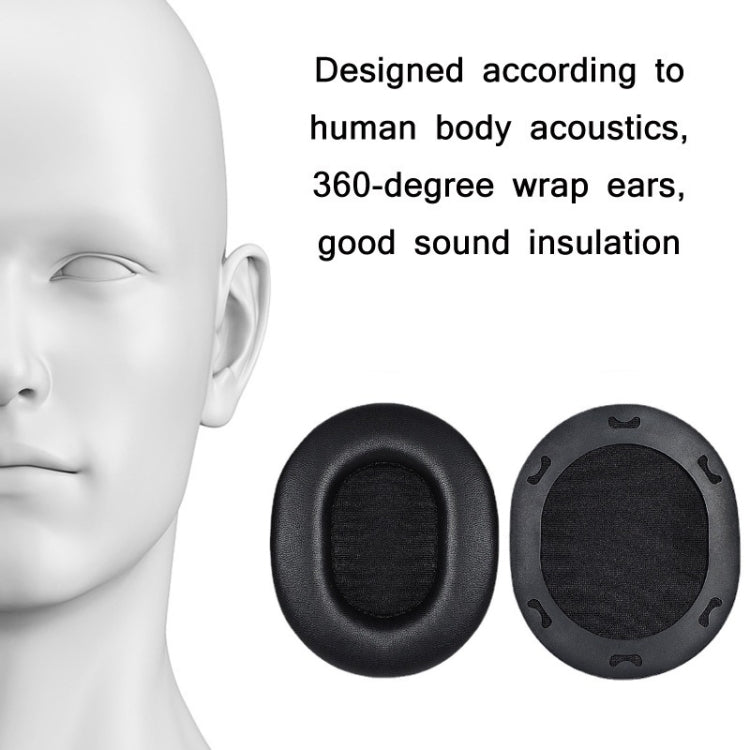 หูฟังครอบหนังโปรตีน / แถบคาดหัว 2 ชิ้นสำหรับ Audio-Technica ATH-M70X