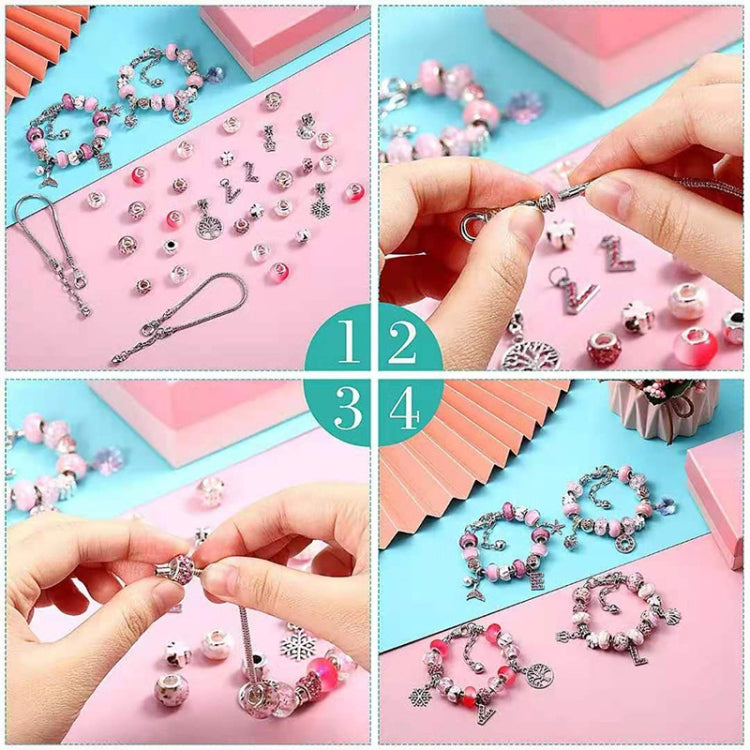 ชุดทำกำไลเครื่องประดับการ์ตูนคริสตัลสีสันสดใสสำหรับเด็ก DIY 63 ชิ้น TZ-05, 63 ชิ้น (ชุดม่วง), 63 ชิ้น (ชุดแดง), 63 ชิ้น (ชุดเขียว), 63 ชิ้น (ชุดสี)