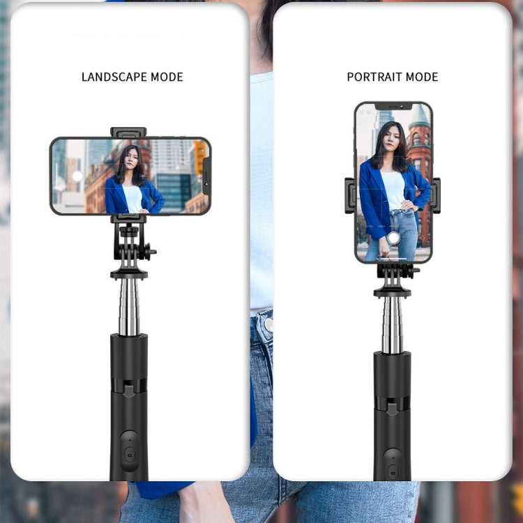 ไม้เซลฟี่บลูทูธไร้สายพร้อมขาตั้งถ่ายสดแบบยืดหดได้, สเปค: Q05 (สีดำ), Q05S (สีดำพร้อมไฟเติม)