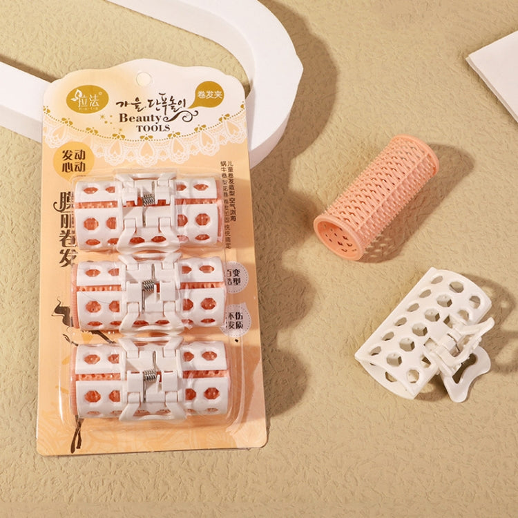 ที่ม้วนผมลอนขี้เกียจ 3 ชิ้น LS-18150 ส่งสีสุ่ม