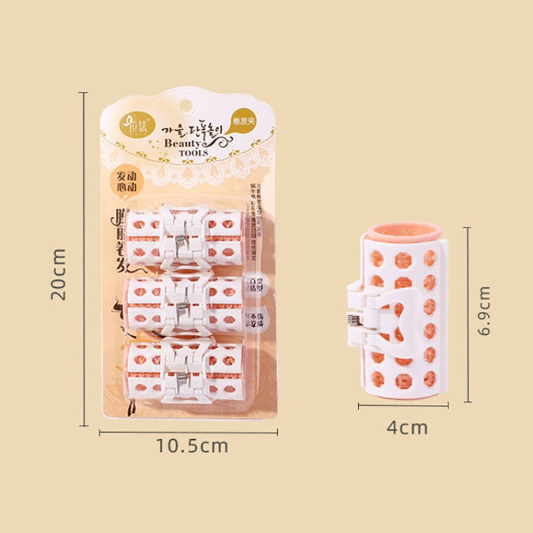 ที่ม้วนผมลอนขี้เกียจ 3 ชิ้น LS-18150 ส่งสีสุ่ม