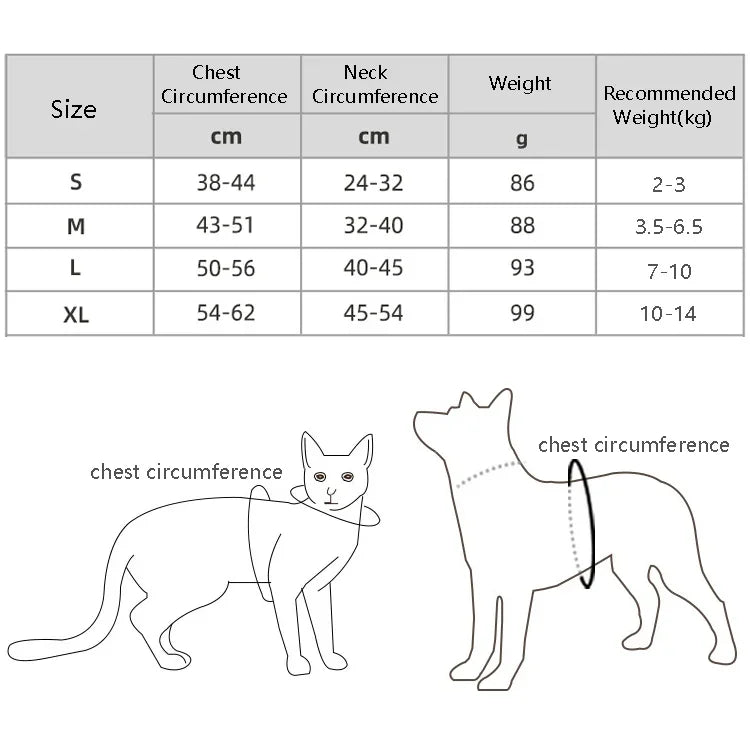 สายรัดอกสัตว์เลี้ยง BL-867 สายจูงสุนัขสะท้อนแสง, ขนาด:, S, M, L, XL
