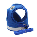 สายรัดอกสัตว์เลี้ยง BL-844 สายจูงสุนัขสะท้อนแสงและระบายอากาศ, ขนาด:, XS, S, M, L, XL