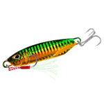 PROBEROS เหยื่อโลหะตะกั่วสำหรับตกปลา Iron Plate Lead Fish Far-Fluoch, 10กรัม, 15กรัม, 20กรัม, 30กรัม, 40กรัม, 50กรัม