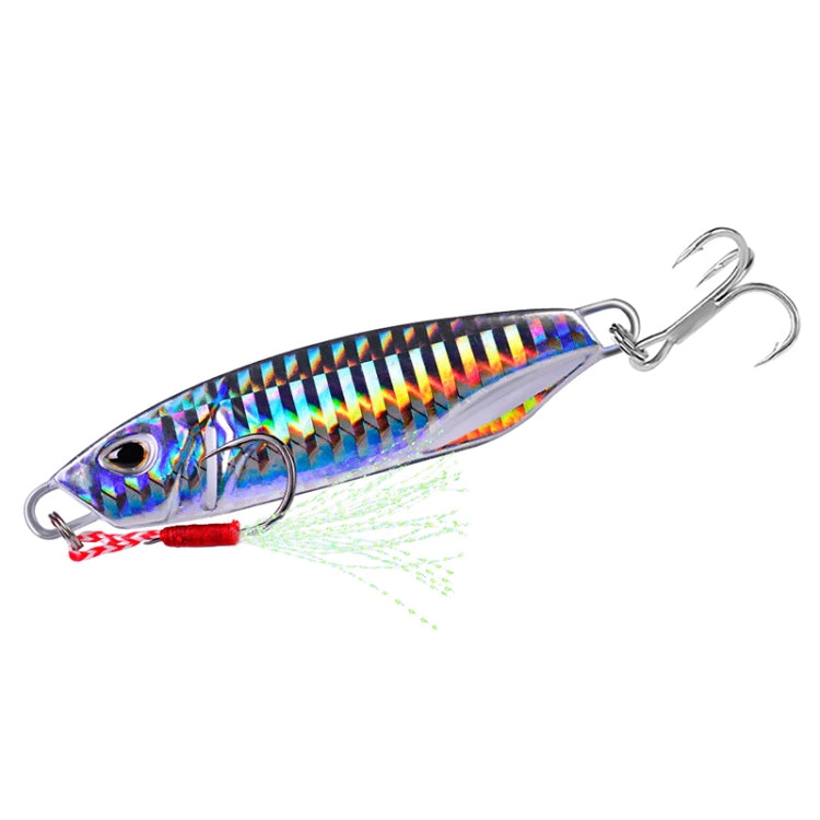 PROBEROS เหยื่อโลหะตะกั่วสำหรับตกปลา Iron Plate Lead Fish Far-Fluoch, 10กรัม, 15กรัม, 20กรัม, 30กรัม, 40กรัม, 50กรัม