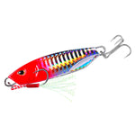 PROBEROS เหยื่อโลหะตะกั่วสำหรับตกปลา Iron Plate Lead Fish Far-Fluoch, 10กรัม, 15กรัม, 20กรัม, 30กรัม, 40กรัม, 50กรัม