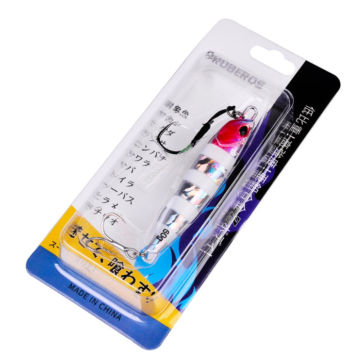 เหยื่อปลาทะเลจำลองโลหะ PROBEROS LF103, 60 กรัม
