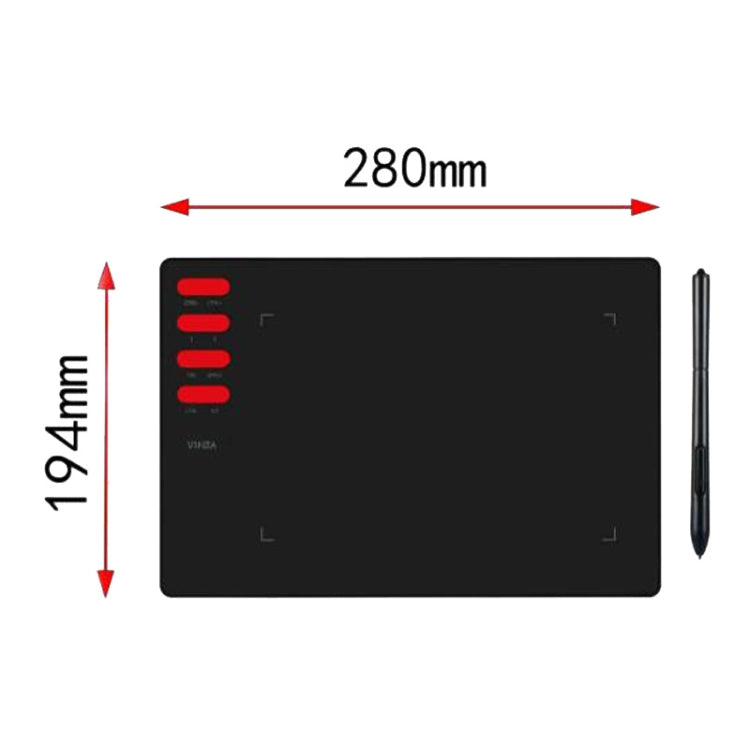 VINSA T505 กระดานวาดภาพ, สไตล์:, แพ็กเกจ 1, แพ็กเกจ 2, แพ็กเกจ 3