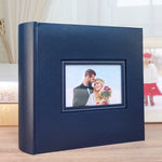 N55060 6 inch Couple Memorial Album, Red, Blue, Black, White