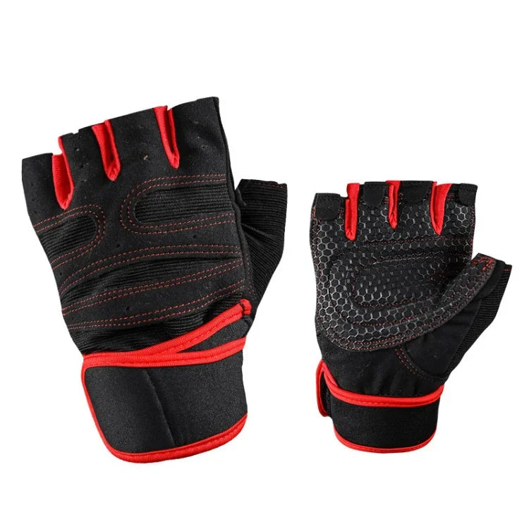 ถุงมือออกกำลังกายยิม ST-2120 แบบกันลื่น, S, M, L, XL