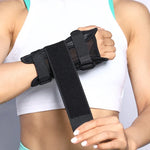 สายรัดข้อมือพร้อมแผ่นเหล็กยึดติด มีแผ่นเหล็ก